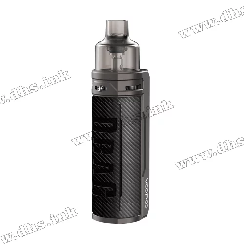 Многоразовая электронная сигарета - Voopoo Drag S Pod Kit 2500 мАч (Carbon Fiber)