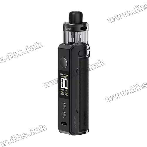 Многоразовая электронная сигарета - Voopoo Drag X2 Mod Pod Kit (Spray Black)