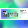 Багаторазова електронна сигарета - Voopoo VMATE Pro 2 Pod Kit 1500 мАг (Glacier Silver)