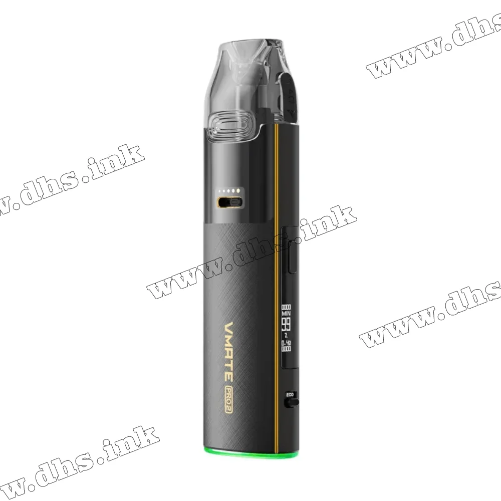 Багаторазова електронна сигарета - Voopoo VMATE Pro 2 Pod Kit 1500 мАг (Gilt Black)