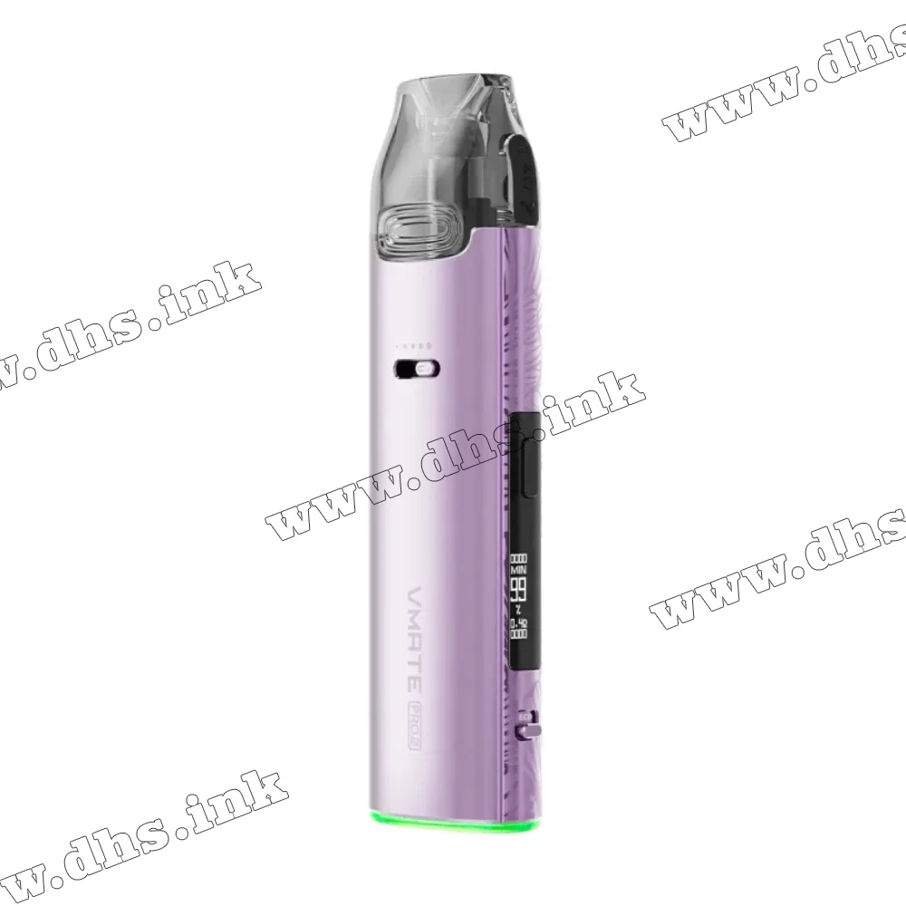 Багаторазова електронна сигарета - Voopoo VMATE Pro 2 Pod Kit 1500 мАг (Lavender) Багаторазова електронна сигарета - Voopoo VMATE Pro 2 Pod Kit 1500 мАг (Lavender)
