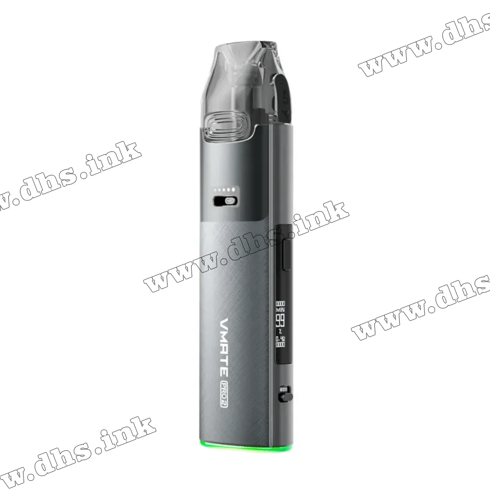 Багаторазова електронна сигарета - Voopoo VMATE Pro 2 Pod Kit 1500 мАг (Space Grey) Багаторазова електронна сигарета - Voopoo VMATE Pro 2 Pod Kit 1500 мАг (Space Grey)