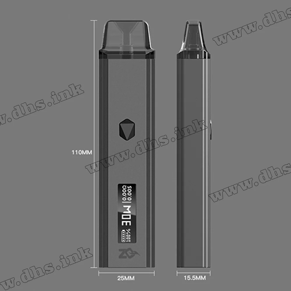 Багаторазова електронна сигарета - ZQ Xtal Pro 1000 мАч (Sakura Sunset)