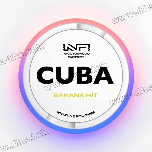 Снюс Cuba - Banana Hit 16 мг Снюс Cuba - Banana Hit 16 мг