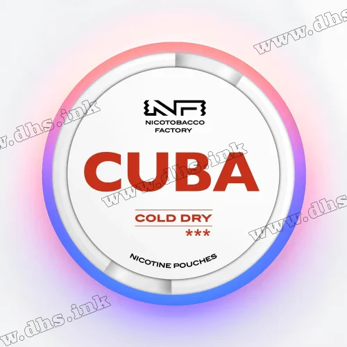 Снюс Cuba - Cold Dry 16 мг Снюс Cuba - Cold Dry 16 мг