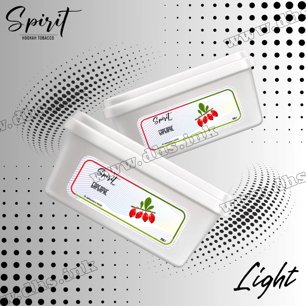 Тютюн Spirit (Спіріт) Light - Барбарис 250г
