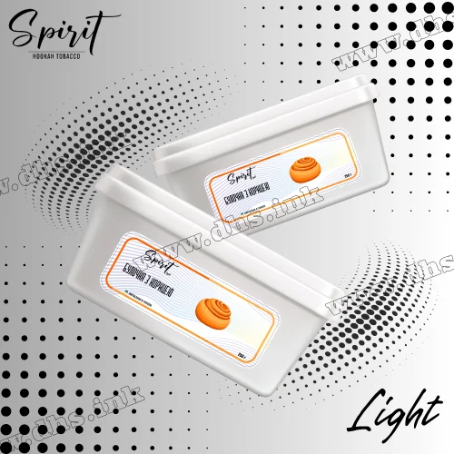 Табак Spirit (Спирит) Light - Булочка с Корицей 250г