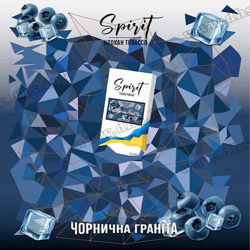 Тютюн Spirit (Спіріт) - Чорнична Граніта 40г