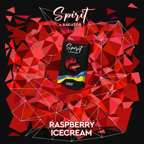 Тютюн Spirit (Спіріт) - Raspberry Ice Cream (Малинове Морозиво) 40г
