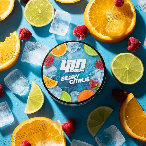 Табак 420 (medium) Frost Line - Berry Citrus (Малина, Апельсин, Лайм, Лед) 250г