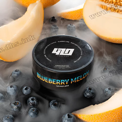 Табак 420 (medium) - Blueberry Melon (Черника, Дыня) 250г