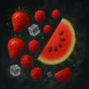Табак 420 (medium) Frost Line - Pink Berries (Земляника, Малина, Арбуз, Лед) 100г