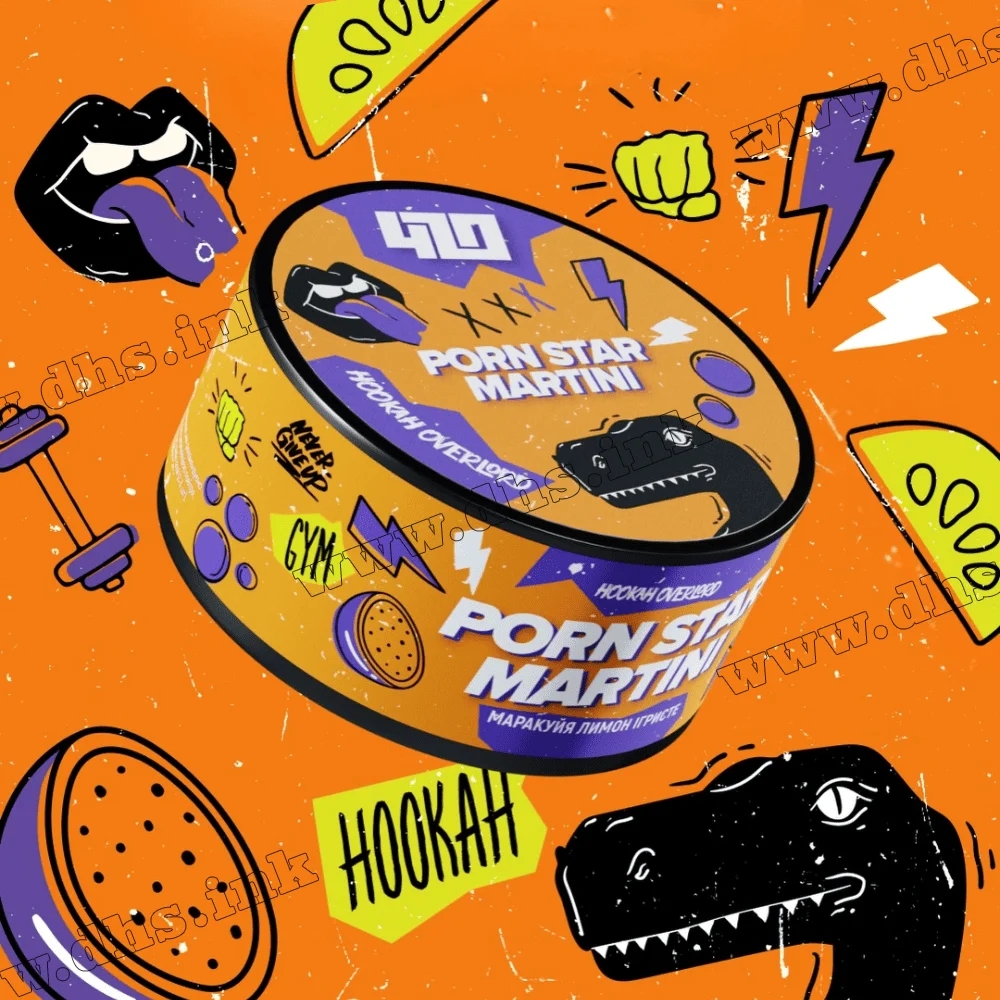 Табак 420 (medium) - X Overlord Porn Star Martini (Маракуйя, Лимон, Игристое) 250г