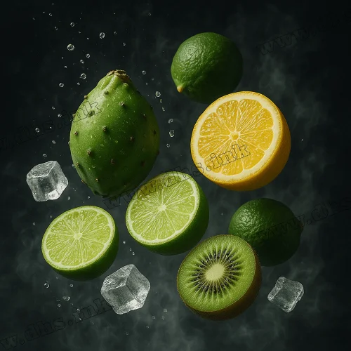 Тютюн 420 (medium) Frost Line - Toxic Cactus (Кактус, Лимон, Лайм, Ківі, Лід) 250г