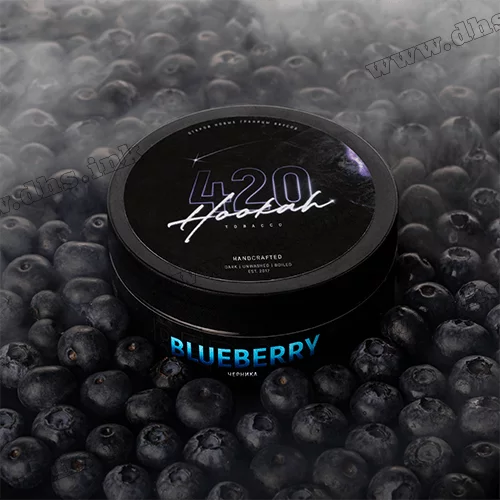 Тютюн 420 (medium) - Blueberry (Чорниця) 250г