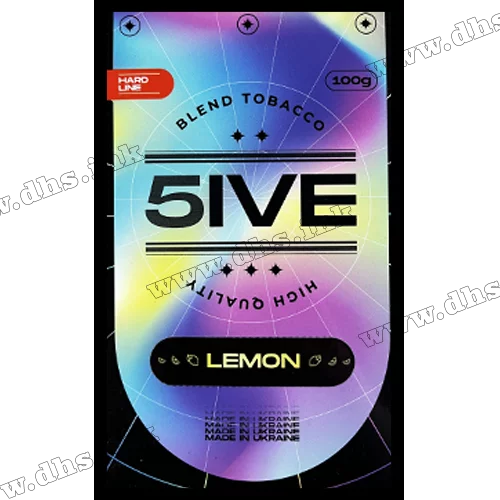 Табак 5IVE (Файв) - Lemon (Лимон) hard 50г