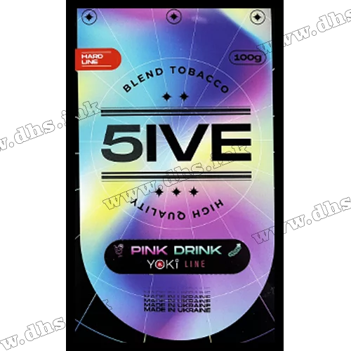 Тютюн 5IVE (Файв) - Pink Drink (Огірок, Маракуя) hard 50г
