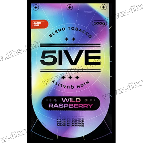 Тютюн 5IVE (Файв) - Wild Raspberry (Малина) hard 100г