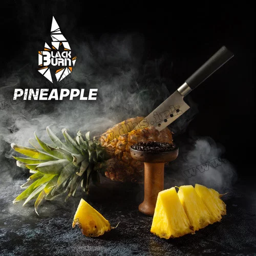 Тютюн Burn Black (Берн Блек) - Pineapple (Ананас) 100г