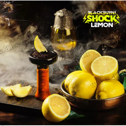 Табак Burn Black (Берн Блек) - Lemon shock (Кислый Лимон) 100г