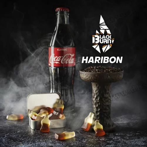 Табак Burn Black (Берн Блек) - Haribon (Мармелад Кола) 100г