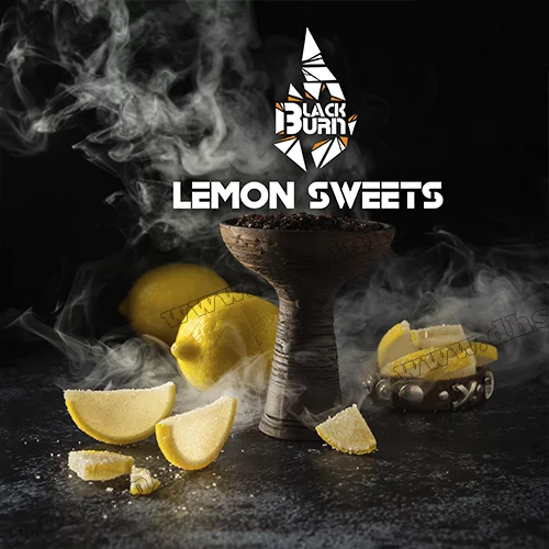 Тютюн Burn Black (Берн Блек) - Lemon Sweets (Лимонний Мармелад) 50г