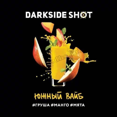 Табак Darkside Shot Line - Южный вайб (Груша, мята, манго) 50г 