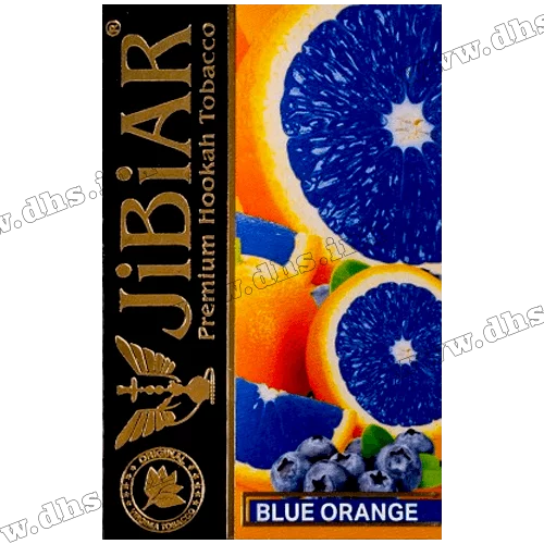 Тютюн Jibiar (Джибіар) - Blue Orange (Апельсин, Чорниця) 50г
