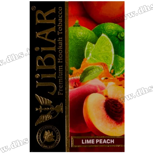 Табак Jibiar (Джибиар) - Lime Peach (Лайм, Персик) 50г
