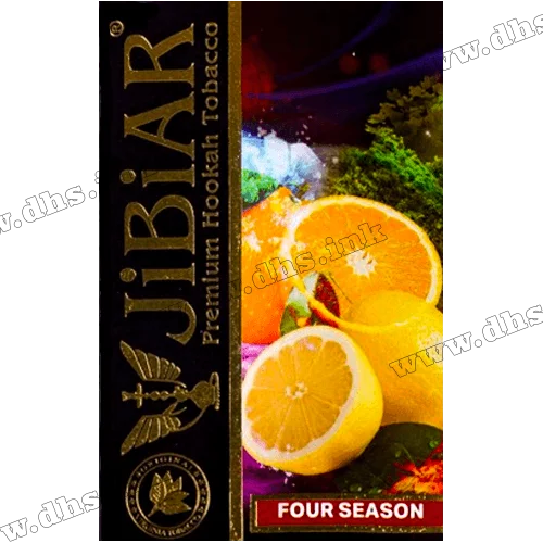 Тютюн Jibiar (Джибіар) - Four Season (Апельсин, Грейпфрут, Лайм, Лимон) 50г