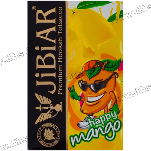 Тютюн Jibiar (Джибіар) - Happy Mango (Хеппі Манго) 50г