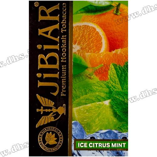 Тютюн Jibiar (Джибіар) - Ice Citrus Mint (Апельсин, Лайм, Лимон, Лід, М'ята) 50г