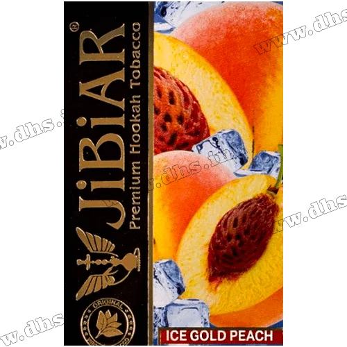 Табак Jibiar (Джибиар) - Ice Gold Peach (Персик, Лед) 50г