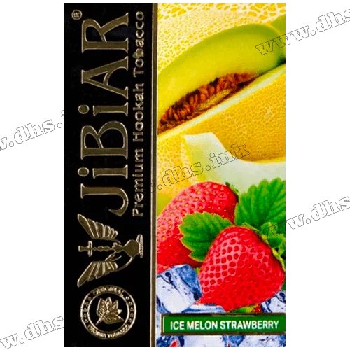Табак Jibiar (Джибиар) - Ice Melon Strawberry (Дыня, Клубника, Лед) 50г
