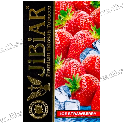Табак Jibiar (Джибиар) - Ice Strawberry (Клубника, Лед) 50г