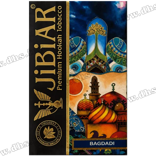 Табак Jibiar (Джибиар) - Bagdadi (Персик, Черника, Ежевика, Виноград) 50г
