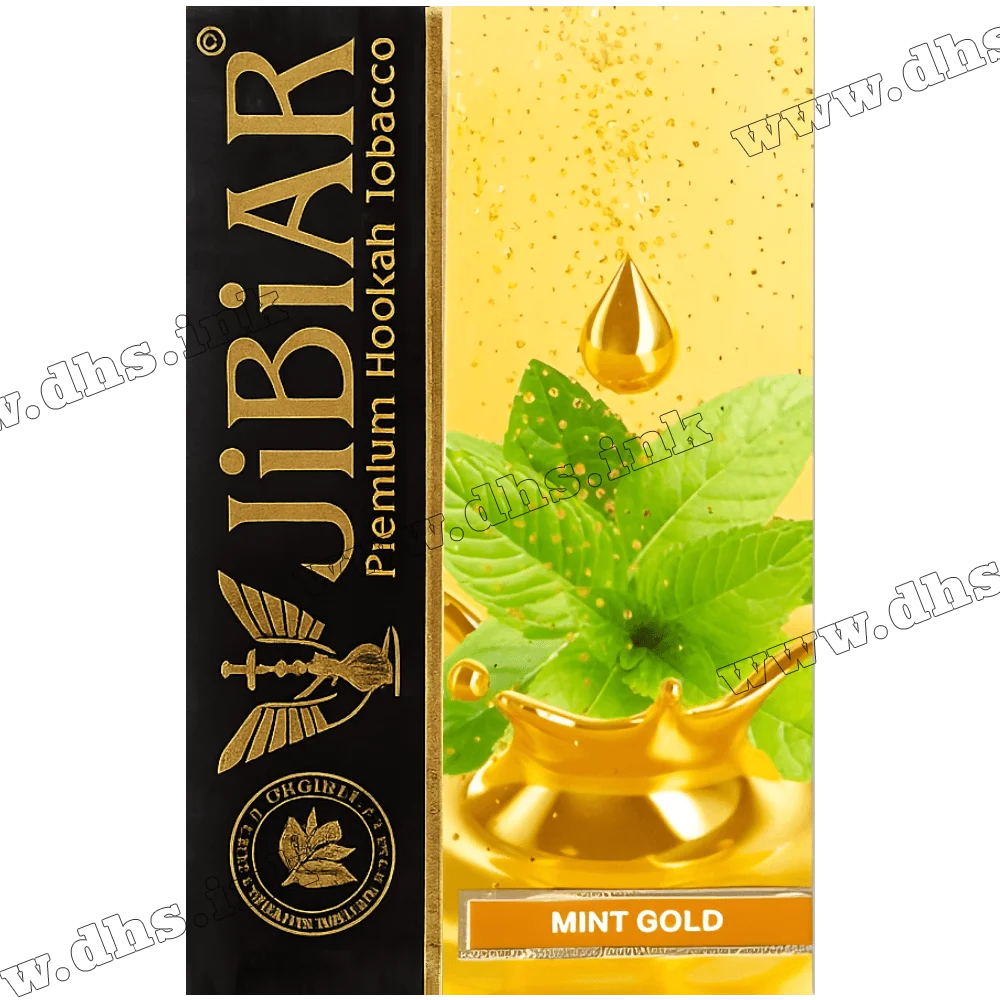 Табак Jibiar (Джибиар) - Mint Gold (Мята, Золото) 50г