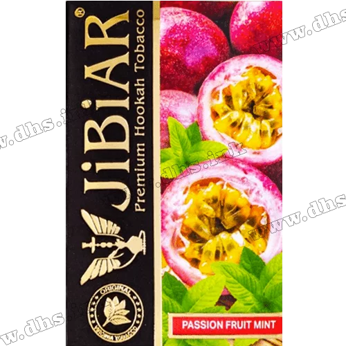 Тютюн Jibiar (Джибіар) - Passion Fruit Mint (Маракуя, М'ята) 50г