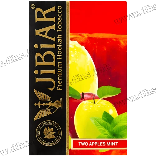 Табак Jibiar (Джибиар) - Two Apples Mint (Двойное Яблоко, Мята) 50г