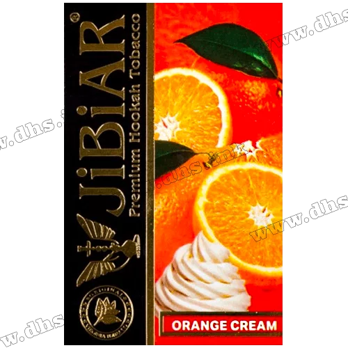 Тютюн Jibiar (Джибіар) - Orange Cream (Апельсин, Сливки) 50г
