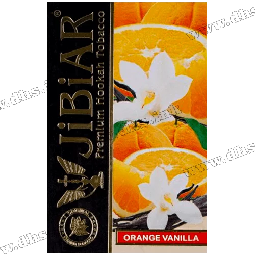 Тютюн Jibiar (Джибіар) - Orange Vanilla (Апельсин, Ваніль) 50г