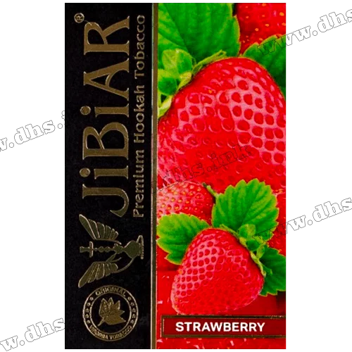 Тютюн Jibiar (Джибіар) - Strawberry (Полуниця) 50г