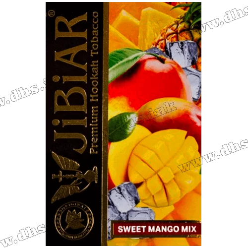 Тютюн Jibiar (Джибіар) - Sweet Mango Mix (Манго, Ананас, Лід) 50г