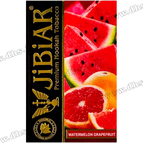 Тютюн Jibiar (Джибіар) - Watermelon Grapefruit (Кавун, Грейпфрут) 50г