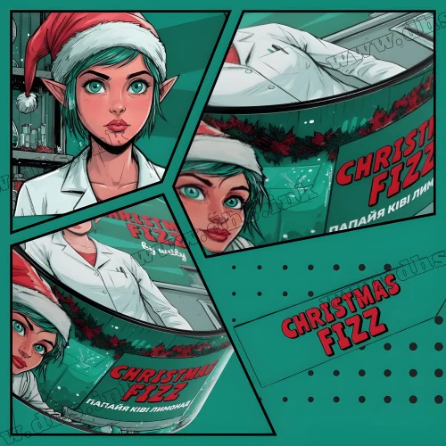 Тютюн Unity (Юніті) - Christmas Fizz (Папайя, Ківі, Лимонад) 250г