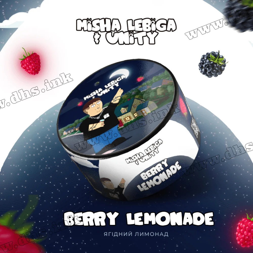 Табак Unity (Юнити) - Lebiga Berry Lemonade (Ягодный Лимонад) 100г