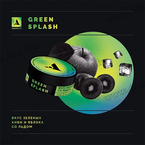 Тютюн Absolem Green splash (Зелений сплеск) 40г