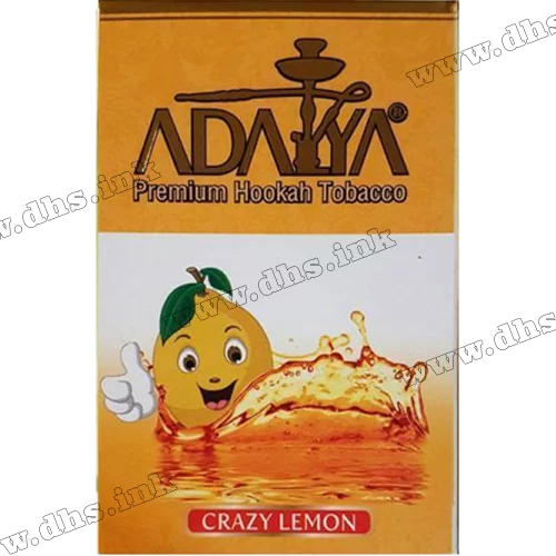 Табак Adalya (Адалия) - Crazy Lemon (Лимон, Лимонад) 50г 
