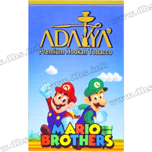 Тютюн Adalya (Адалія) - Mario Brothers (Лимон, Маракуя, малина) 50г