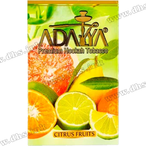 Тютюн Adalya (Адалія) - Citrus Fruits (Лимон, Грейпфрут, Лайм, Апельсин) 50г